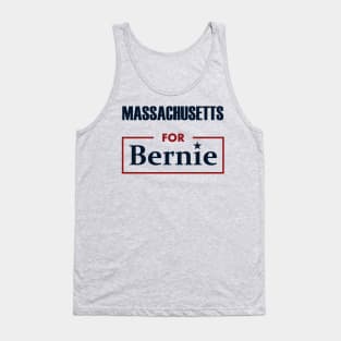 Massachusetts for Bernie Tank Top